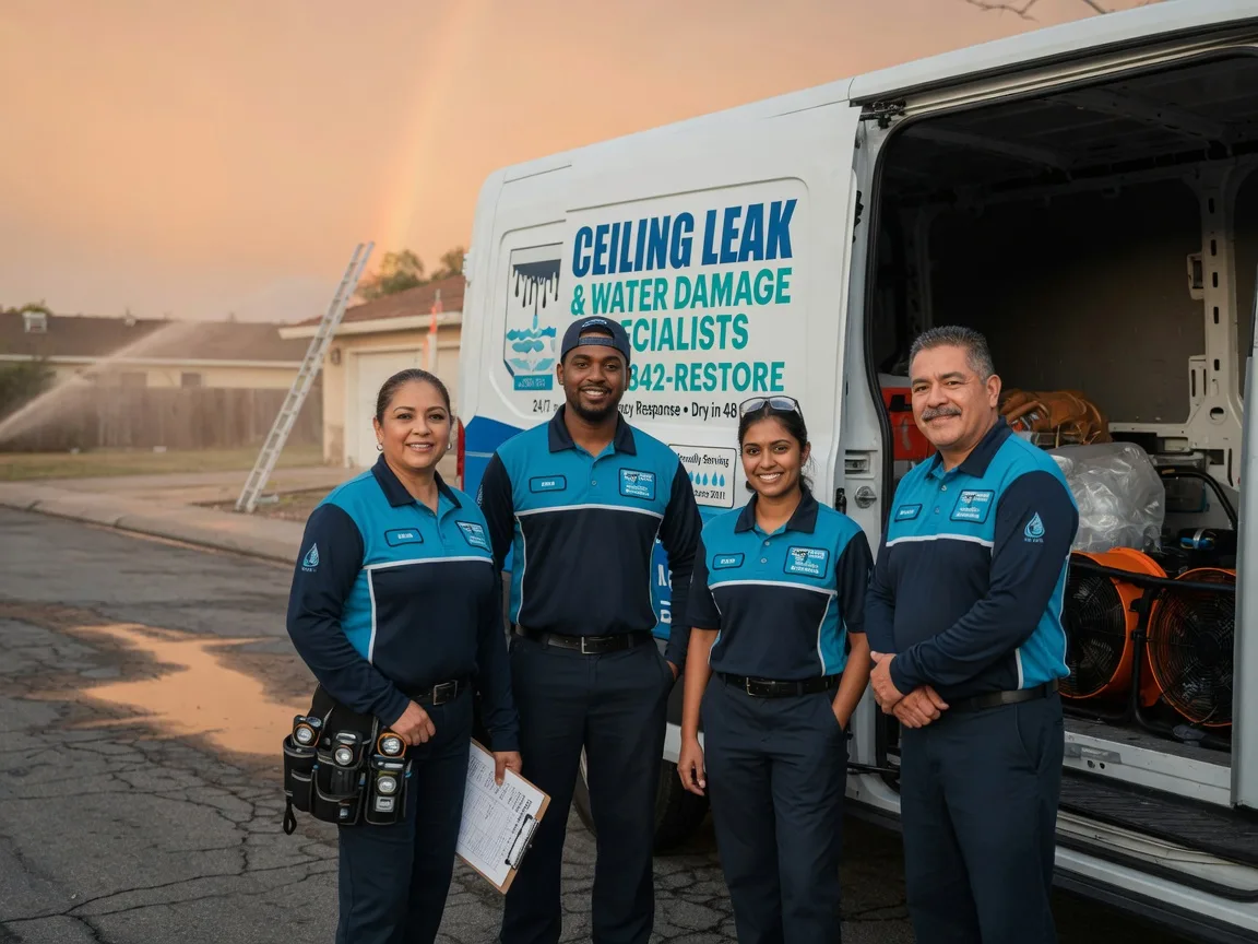 Ceiling Leak Cleanup company in Manson, NC